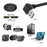 U3-078-DN 90 Degree Down Angled USB 3.0 A Male to Micro-B 3.0 Plug Angled Locking Screw Panel Cable 25cm - 6