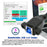 U3-087 5Gbps USB 3.0 Type-B Female to USB3.0 Micro-B Male Extension Cable for Disk SSD Camera Data 30cm - 2