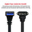 U3-078-UP 25cm Down Angled USB 3.0 Male to Micro 3.0 Plug Up Angled Cable - 7