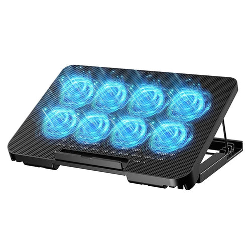 A8 Notebook Computer Cooling Pad Laptop Cooler Cooling Fan Laptop Riser Stand Holder - 1
