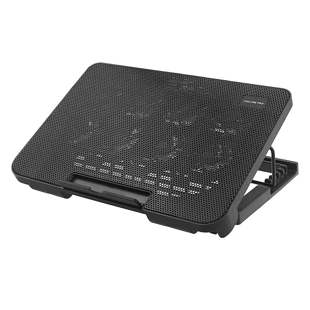 A8 Notebook Computer Cooling Pad Laptop Cooler Cooling Fan Laptop Riser Stand Holder - 2