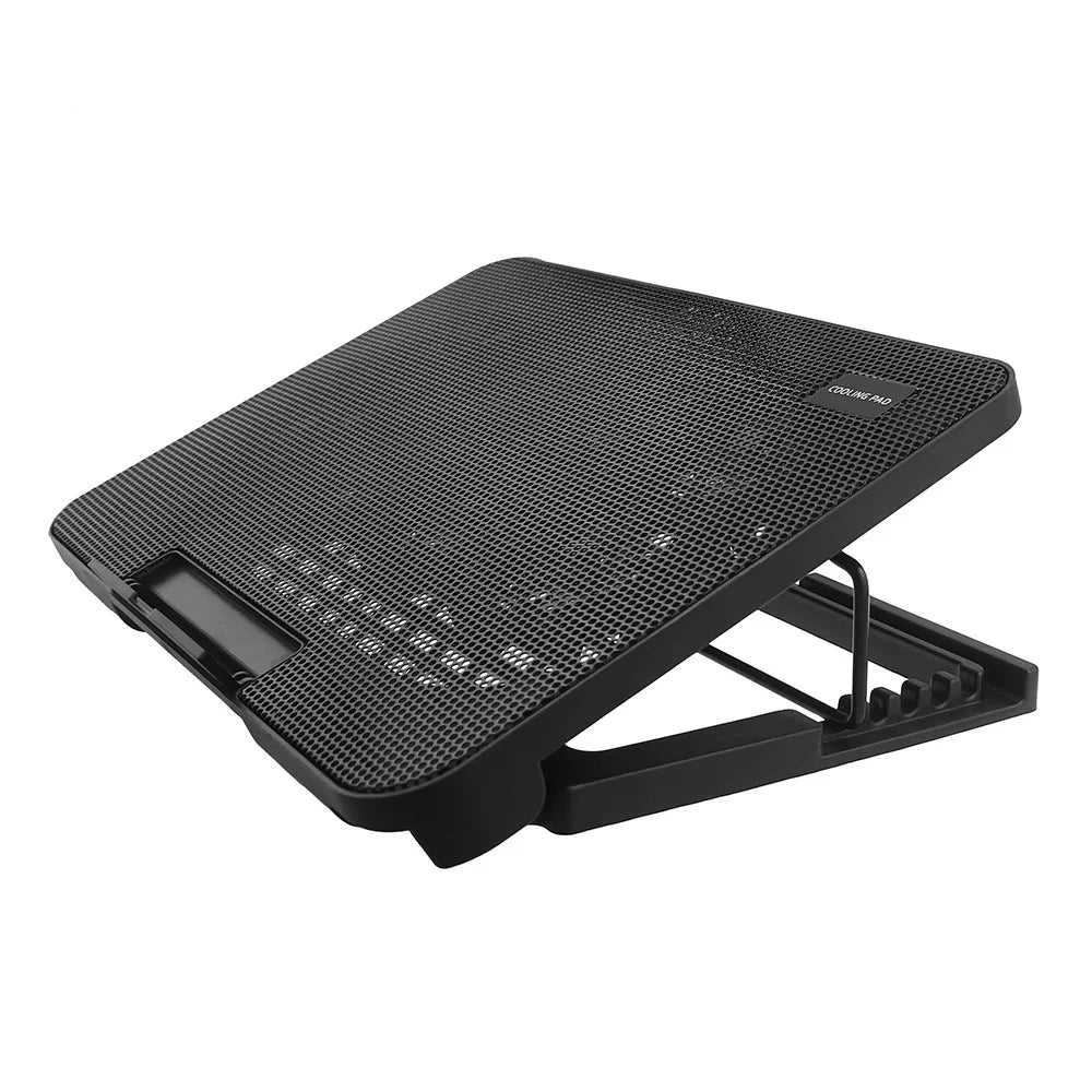 A8 Notebook Computer Cooling Pad Laptop Cooler Cooling Fan Laptop Riser Stand Holder - 4