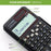 CTIFREE Scientific Calculator 417 Functions for Students / Professionals Digital Display Matrix Complex Equation Solver - Black - 6