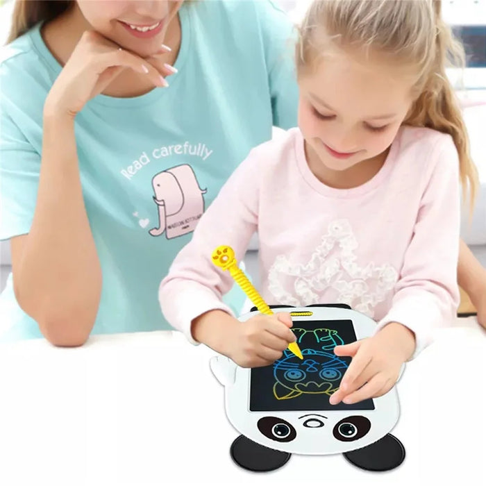8.5-Inch Color LCD Writing Tablet Panda Shaped Design Doodle Board Kids Gifts Drawing Pad with One-key Lock Screen Function - 7