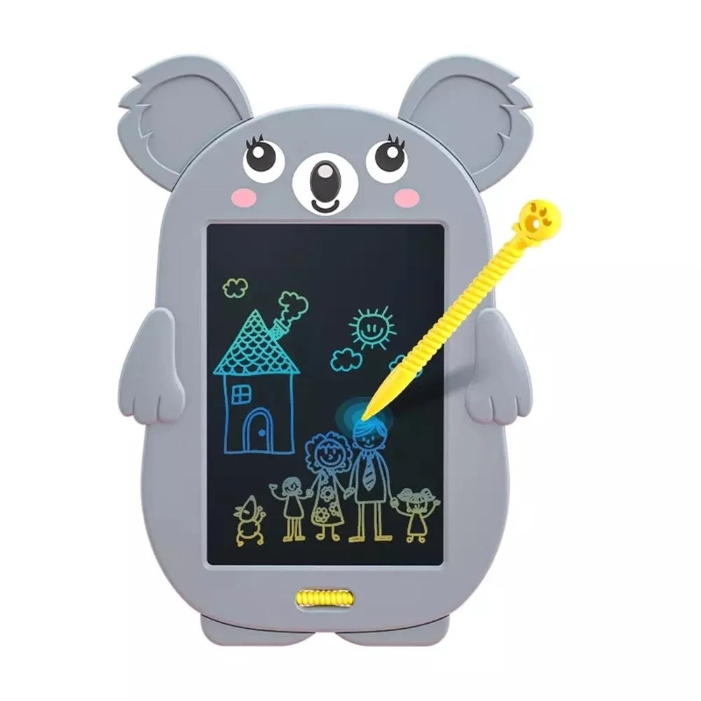 8.5 Inch Color LCD Writing Tablet Cartoon Mouse Shaped Kids Doodle Handwriting Board Children Learning Toy Drawing Pad with One-key Lock Screen Function - 1