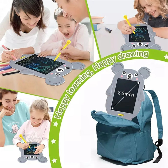 8.5 Inch Color LCD Writing Tablet Cartoon Mouse Shaped Kids Doodle Handwriting Board Children Learning Toy Drawing Pad with One-key Lock Screen Function - 3