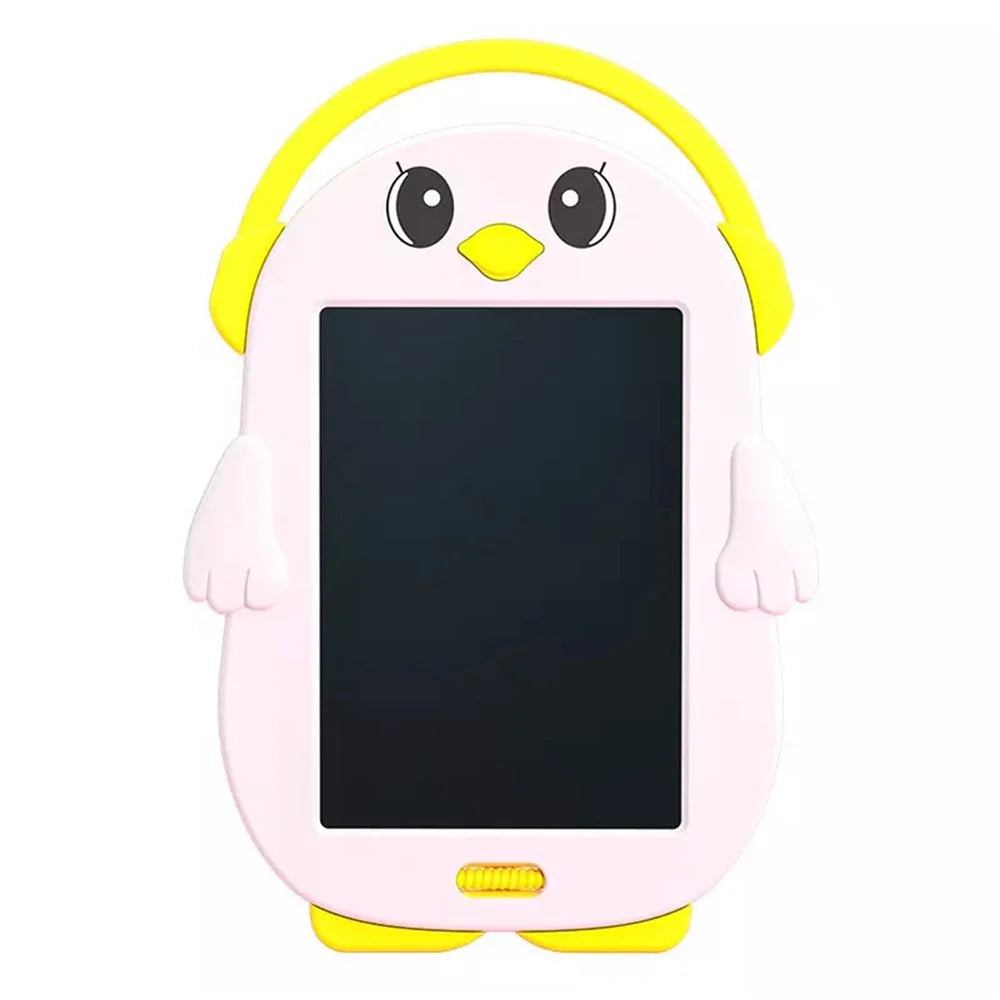 Children Penguin Shaped Doodle 8.5 Inch LCD Writing Tablet Kids Learning Handwriting Board Home School Drawing Pad - 1