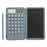Multifunction 12-Digit Calculator LCD Writing Tablet Handwriting Drawing Tablet Notepad with One-key Lock Screen Function for Office, School, Business - 1