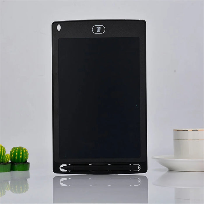 8.5inch LCD Handwriting Board Drawing Writing Graffiti Tablet Memo Pad with Stylus Pen - Black - 2