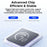ORICO AXM2S-G2-V1-GY-BP M.2 NVME SSD Enclosure USB Type-C 3.2 to NVME Adapter - 5