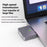 JEYI M.2 NVMe to USB 3.2 Gen2 SSD Enclosure Magnesium Aluminum Alloy Case Support 4TB Solid State Drive - 4