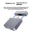 JEYI M.2 NVMe to USB 3.2 Gen2 SSD Enclosure Magnesium Aluminum Alloy Case Support 4TB Solid State Drive - 5