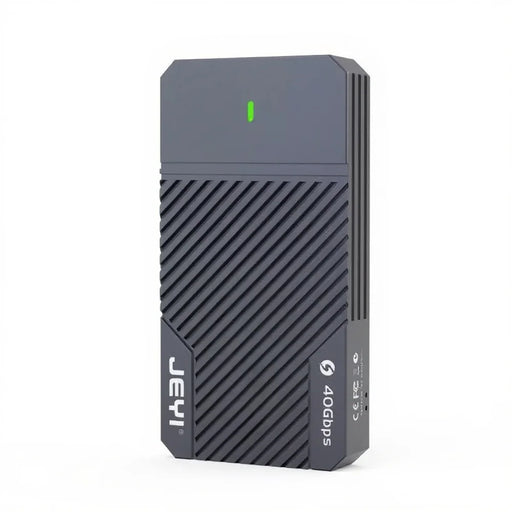JEYI Thunderbolt 2464 USB4 40Gbps Enclosure M.2 NVMe SSD Aluminum Alloy External Drive Case Support 4TB SSD - 1