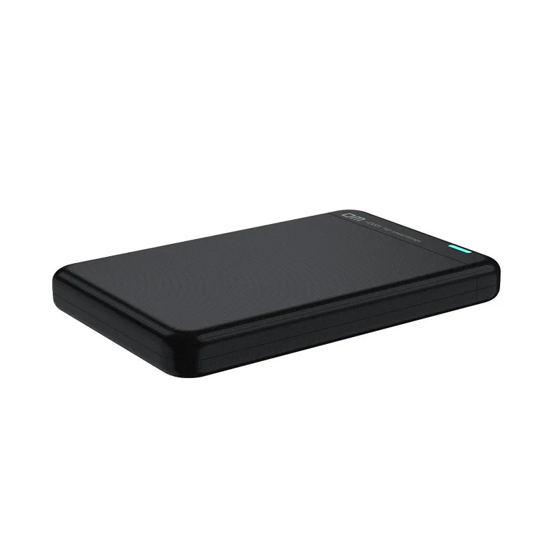DM HD001 2.5 Inch External Hard Drive Enclosure 5Gbps High Speed Transfer USB 3.0 to SATA 3.0 HDD SSD Case - Black - 2