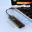 DM HD990 NVME M.2 SSD Enclosure Smart Sleep USB3.2 Gen2 10Gbps Type-C External Hard Drive Case - Dark Brown - 4
