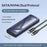 UGREEN CM578 M.2 NVMe / SATA Dual Protocol SSD Enclosure 10Gbps USB-C 3.2 Gen2, Support 8TB Max - 2