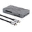 UC-031 Dual NVME M.2 NGFF M-Key to USB-C Type-C Raid0 Raid1 JOBD Big Enclosure 20Gbps with Fan Raid0 Hyper Adapter - 2