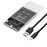 SA-031+UC-079 Dual NGFF B+M-Key M.2 SSD Card JOBD Raid0 Span Bridge to USB3.0 Type-C USB-C 2.5inch SATA Combo Enclosure - 1