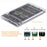 SA-031+UC-079 Dual NGFF B+M-Key M.2 SSD Card JOBD Raid0 Span Bridge to USB3.0 Type-C USB-C 2.5inch SATA Combo Enclosure - 3