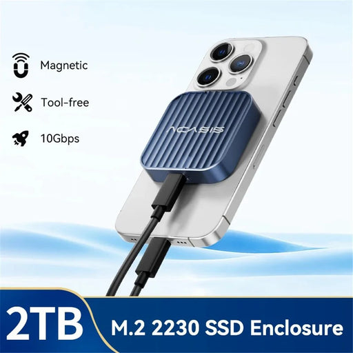 ACASIS EC-6609AIR Magnetic Type-C Mobile Phone Tablet Hard Drive Box Solid-state NVMe / M.2 Mobile Hard Disk Enclosure - 2