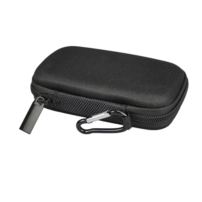 For SanDisk Extreme Portable SSD E60 (500GB) Storage Bag Portable Organizer Pouch Handbag - Black - 7