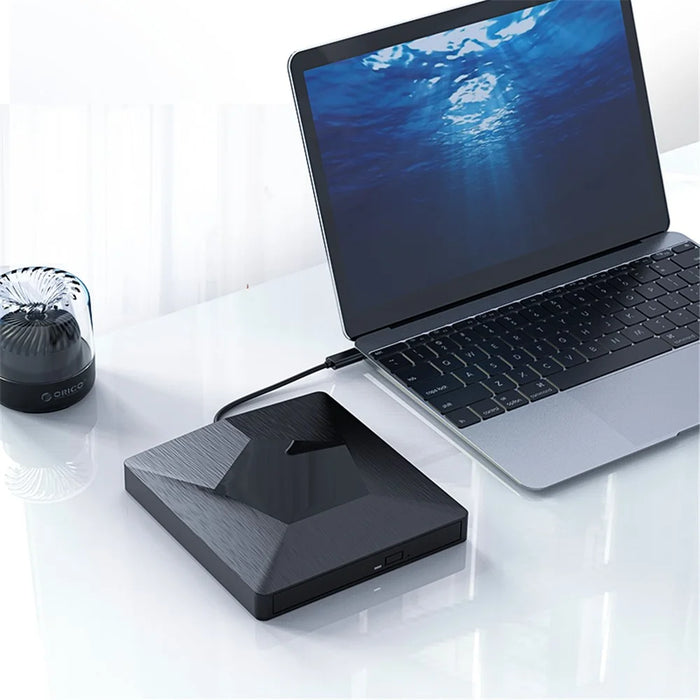ORICO XD007 External USB 3.0 Optical Driver CD/DVD-ROM Burner for Laptop Windows Mac - 7