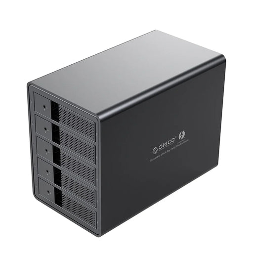 ORICO 9558T3 Thunderbolt 3 Aluminum Alloy 5-Bay 3.5-inch Hard Drive Enclosure - 1