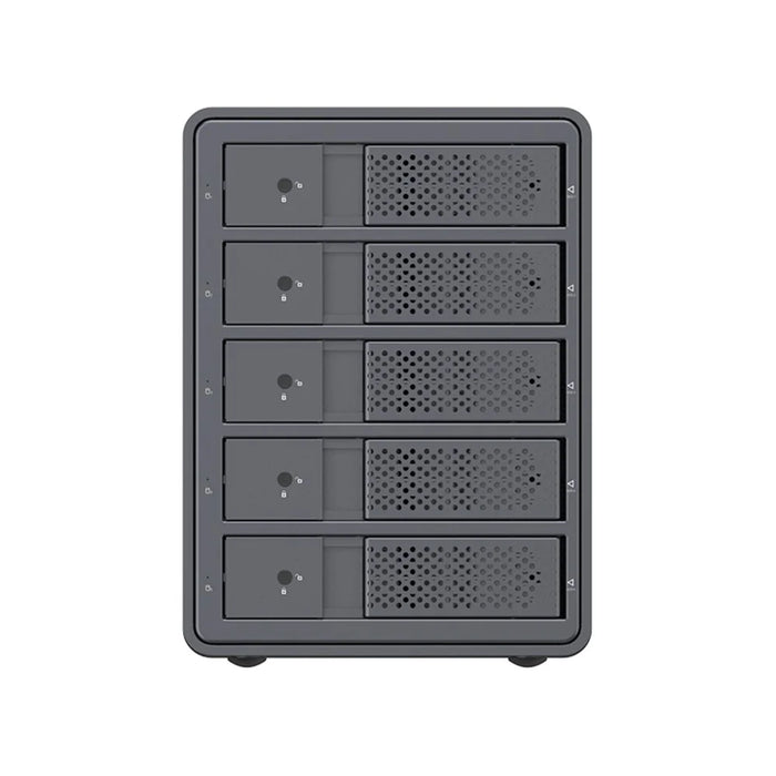 ORICO 9558T3 Thunderbolt 3 Aluminum Alloy 5-Bay 3.5-inch Hard Drive Enclosure - 4