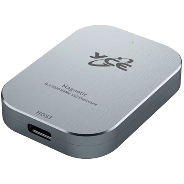 V195B 10Gbps Magnetic Hard Drive Box NVME / 2230 / M.2 Solid State Hard Disk Enclosure for Type-C Phone Laptop - 1