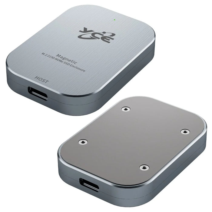 V195B 10Gbps Magnetic Hard Drive Box NVME / 2230 / M.2 Solid State Hard Disk Enclosure for Type-C Phone Laptop - 2