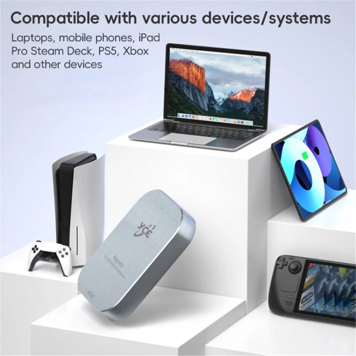 V195B 10Gbps Magnetic Hard Drive Box NVME / 2230 / M.2 Solid State Hard Disk Enclosure for Type-C Phone Laptop - 7