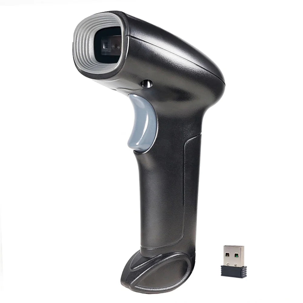 WHS22 Bluetooth-compatible 2.4G Wireless Barcode QR Code Scanner Handheld Bar Code Reader - 1