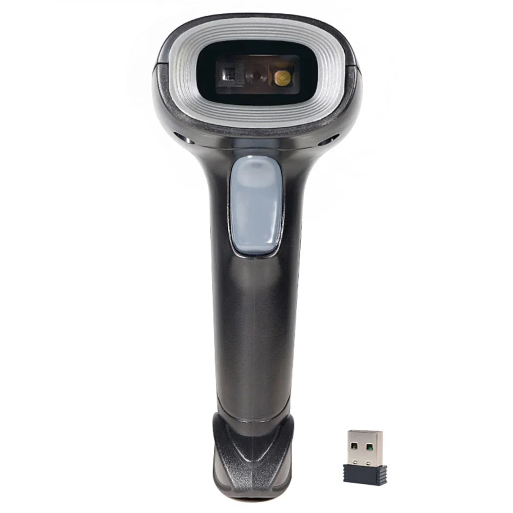 WHS22 Bluetooth-compatible 2.4G Wireless Barcode QR Code Scanner Handheld Bar Code Reader - 2
