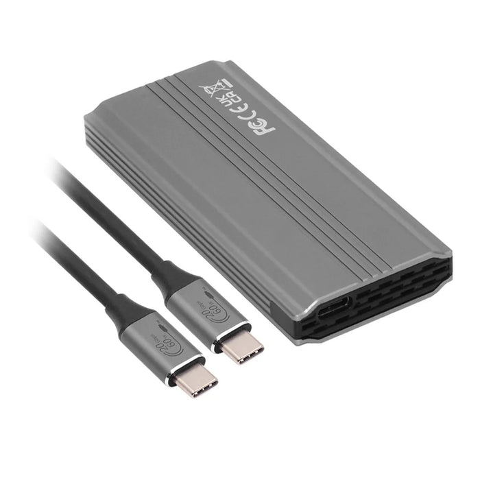 UC-145-20G RTL9220 Type-C USB3.2 USB4 20Gbps to M-Key M.2 NGFF NVME SATA SSD PCBA Enclosure - 1