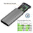 UC-145-20G RTL9220 Type-C USB3.2 USB4 20Gbps to M-Key M.2 NGFF NVME SATA SSD PCBA Enclosure - 6