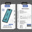 ONTEN UCA322+ 10Gbps USB 3.2 Gen 2 Type C M.2 Nvme NGFF SSD Enclosure for Windows Mac Linux Android - 7