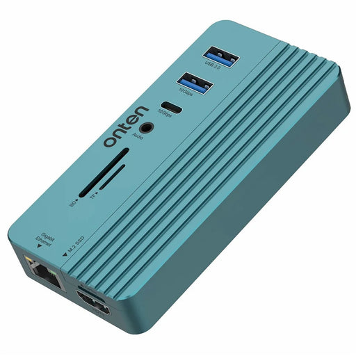 ONTEN OTN-UC966 10 in 1 USB-C Hub M.2 SSD Enclosure 10Gbps High-Speed Data Transfer Docking Station - 1