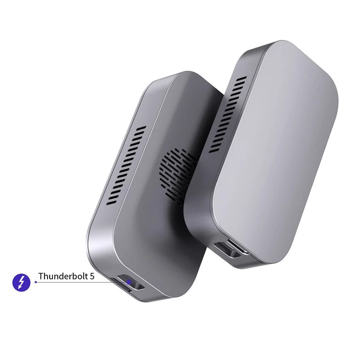 Thunderbolt 5 SSD Enclosure 80Gbps JHL9480 Compatible with Thunderbolt 4 / 3 USB4 External Drive - 2