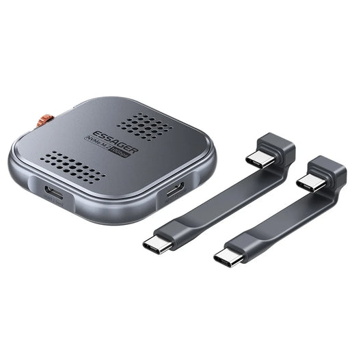 ESSAGER Aluminum Alloy Gen2 10Gbps Magnetic Hard Drive Enclosure NVME  /  2230  /  M.2 Hard Disk Enclosure - 1