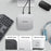 ORICO-M47P Aluminum Alloy 7 in 1 MiniLink Desktop Hard Drive Expansion Dock 40Gbps M.2 SSD Enclosure - White  /  UK Plug - 3