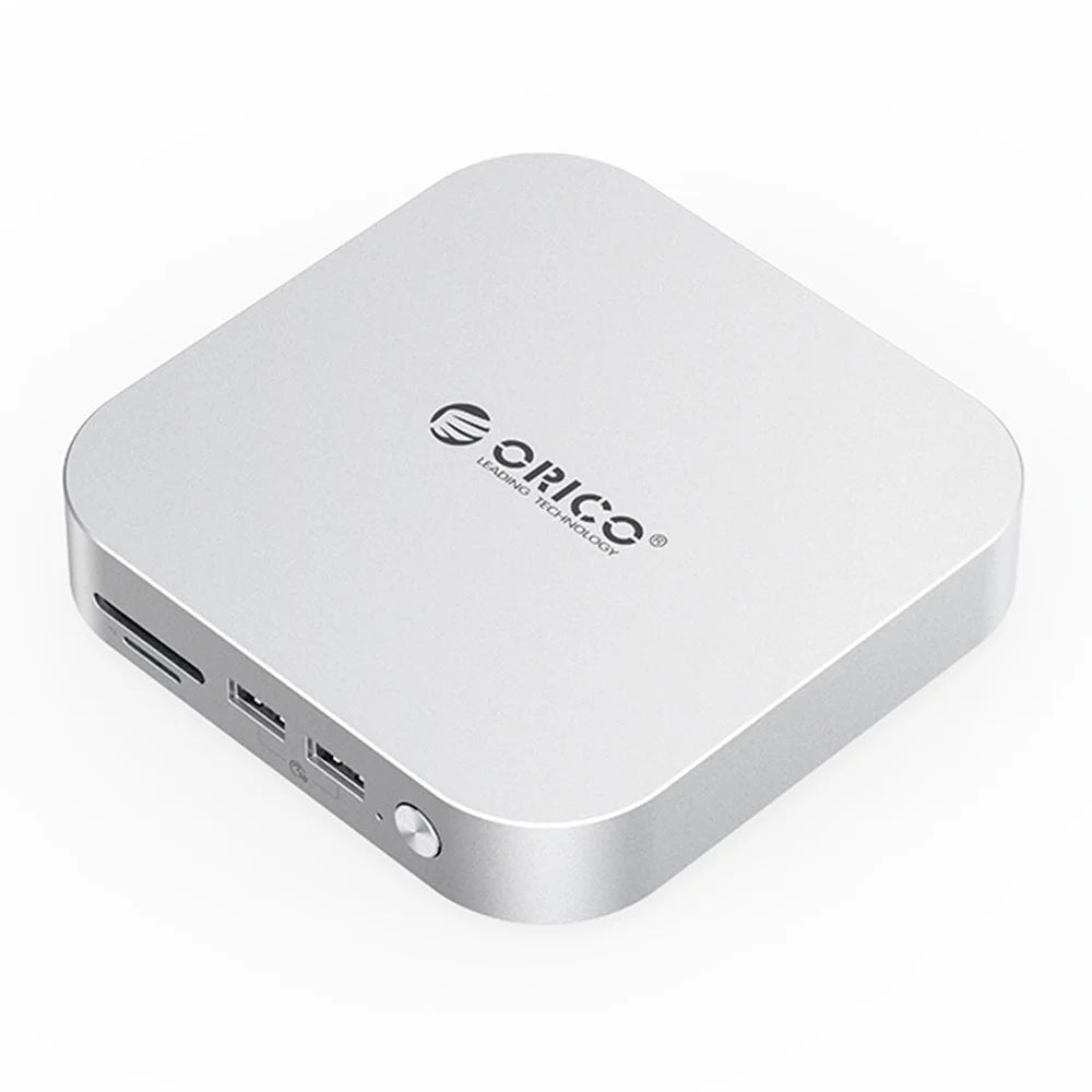 ORICO-M49P 10Gbps 9 in 1 MiniLink Desktop SSD Expansion Dock with 360° Ventilation Holes - White  /  UK Plug - 1