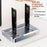 Dual Bay M.2 SSD Cloning Dock, 10Gbps NVMe to NVMe Offline Clone, One-Key Copy Type-C 3.2 Enclosure, Dual Drive Read - Silver - 2