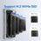 EAGET SE160N M.2 NVMe SSD Hard Drive Case Transparent RGB USB 3.2 Gen2 10Gbps Hard Drive Enclosure - 4