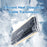 EAGET SE160N M.2 NVMe SSD Hard Drive Case Transparent RGB USB 3.2 Gen2 10Gbps Hard Drive Enclosure - 6