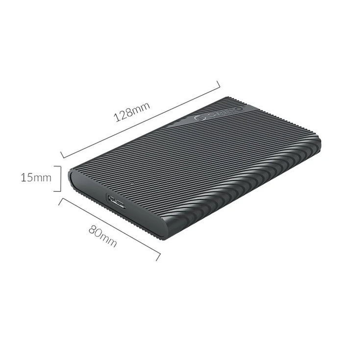 ORICO 2521U3-BK 2.5-inch Portable Hard Drive Enclosure - 4