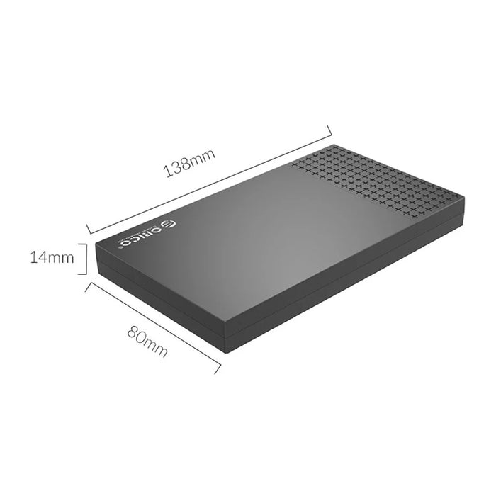ORICO 2526C3 2.5-inch Type-C Portable Hard Drive Enclosure - 5