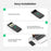 UGREEN 30848 USB 3.0 to SATA III Hard Drive Enclosure 2.5-Inch External SSD Disk HDD Case - 6