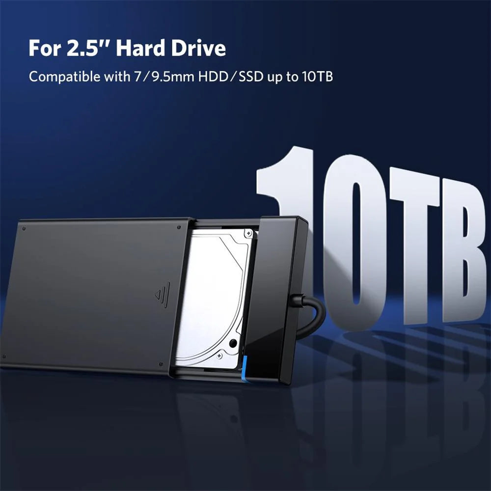 UGREEN HDD Case 2.5 inch SATA to USB 3.0 Adapter Hard Drive External Enclosure for SSD Disk HDD Box Case - 3