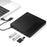 005 External Type-C / USB Laptop Computer CD DVD Playback Burning Optical Drive SD TF Card Reader - 1