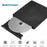 005 External Type-C / USB Laptop Computer CD DVD Playback Burning Optical Drive SD TF Card Reader - 5
